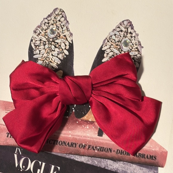 COPY - Unbranded burgundy hair clip/barrette - Picture 1 of 2